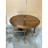 MACABANE - Table papillon en bois Teck huilé
