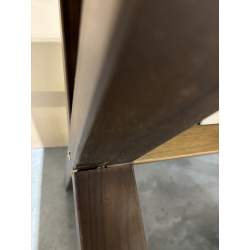 MACABANE - Table 180/240x100cm Teck huilé