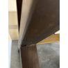 MACABANE - Table 180/240x100cm Teck huilé