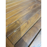 MACABANE - Table 180/240x100cm Teck huilé
