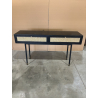 MACABANE - Console noire cannage
