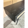 MACABANE - Console noire cannage