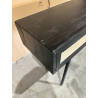 MACABANE - Console noire cannage