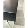 MACABANE - Console noire cannage