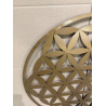 MACABANE - Décoration murale 95x95cm doré