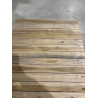 MACABANE - Table basse nature 2 tiroirs Teck - pieds épingles scandi