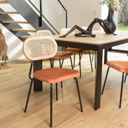 MACABANE - Lot de 2 chaises...