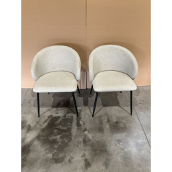 MACABANE - Lot de 2 chaises...