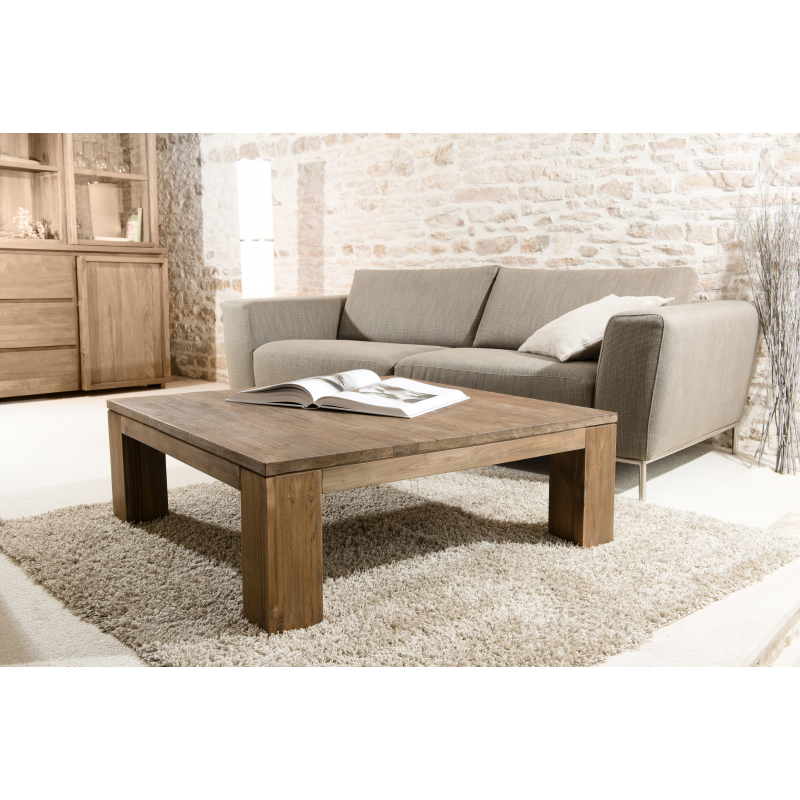 MACABANE - Table basse 100 x 100 cm