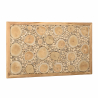 MACABANE - Décoration murale 120x70cm mosaïques n°1 en teck, cadre naturel