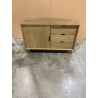 MACABANE - Buffet 3 tiroirs 1 porte coulissante