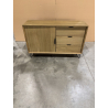 MACABANE - Buffet 3 tiroirs 1 porte coulissante