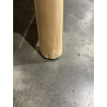 MACABANE - Table basse rect. BORNEO en branches de teck double plateau