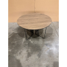 MACABANE - Table basse 70x70cm mocha
