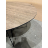 MACABANE - Table basse 70x70cm mocha