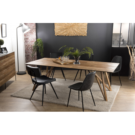 MACABANE - Table à manger 220x100cm