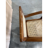 MACABANE - Fauteuil en mindi et cannage naturel