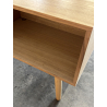 MACABANE - Table basse couleur naturel 2 tiroirs