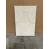 MACABANE - Décoration murale 83x123cm formes abstraites beiges en relief