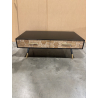MACABANE - Table basse 2 tiroirs Sapin