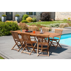 MACABANE - Table de jardin...