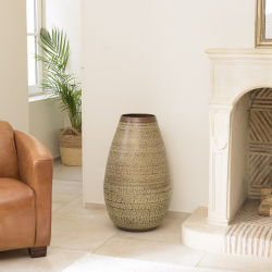 MACABANE - Vase alu L40cm...