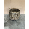 MACABANE - Panier de rangement ronds en rotin naturel