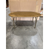 MACABANE - Table à manger bois 180x90cm couleur naturel