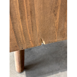 MACABANE - Buffet scandi bois 2 portes 3 tiroirs Sapin