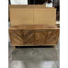 MACABANE - Buffet 4 portes bois Pin recyclé