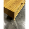 MACABANE - Table basse couleur naturel 2 tiroirs 1 niche