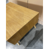 MACABANE - Table basse 2 tiroirs /1 niche