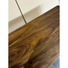 MACABANE - Table basse poutres 120x60cm bois Suar