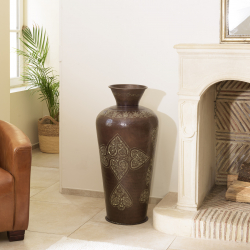 MACABANE - Vase alu L40cm...