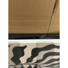 MACABANE - Décoration murale C - 63x93cm en papier japonais, cadre noir