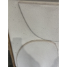 MACABANE - Décoration murale 62x82cm formes abstraites Pin recyclé blanc