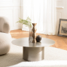 MACABANE - Table basse ronde 80x80cm