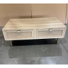 MACABANE - Table basse 2 tiroirs