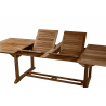 MACABANE - Table rectangulaire double extension 200/300 x 120 cm