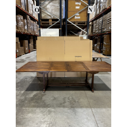 MACABANE - Table rectangulaire double extension 200/300 x 120 cm