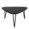 MACABANE - Table basse noire goutte d'eau petit modèle