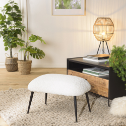 MACABANE - Tabouret cosy...