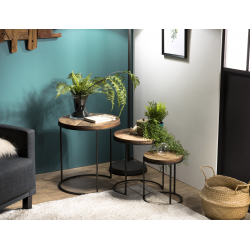 MACABANE - Set de 2 tables...