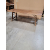 MACABANE - Table rectangulaire pliante 220x90cm acacia VICK