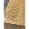 MACABANE - Table basse en bois 2 tiroirs en cannage 1 niche